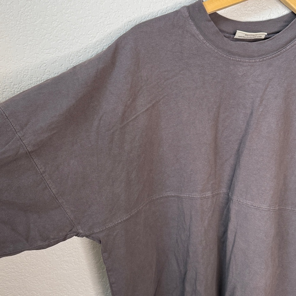 Yoga Long Sleeve Shirt Oversized Gray size Medium - Picture 3 of 5